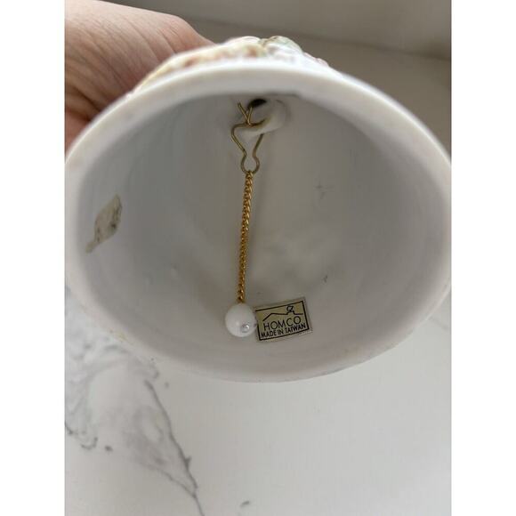 Vintage HOMCO Beautiful Nativity Bell 3D Christmas Decor 6" Tall Taiwan Holiday - Picture 4 of 5